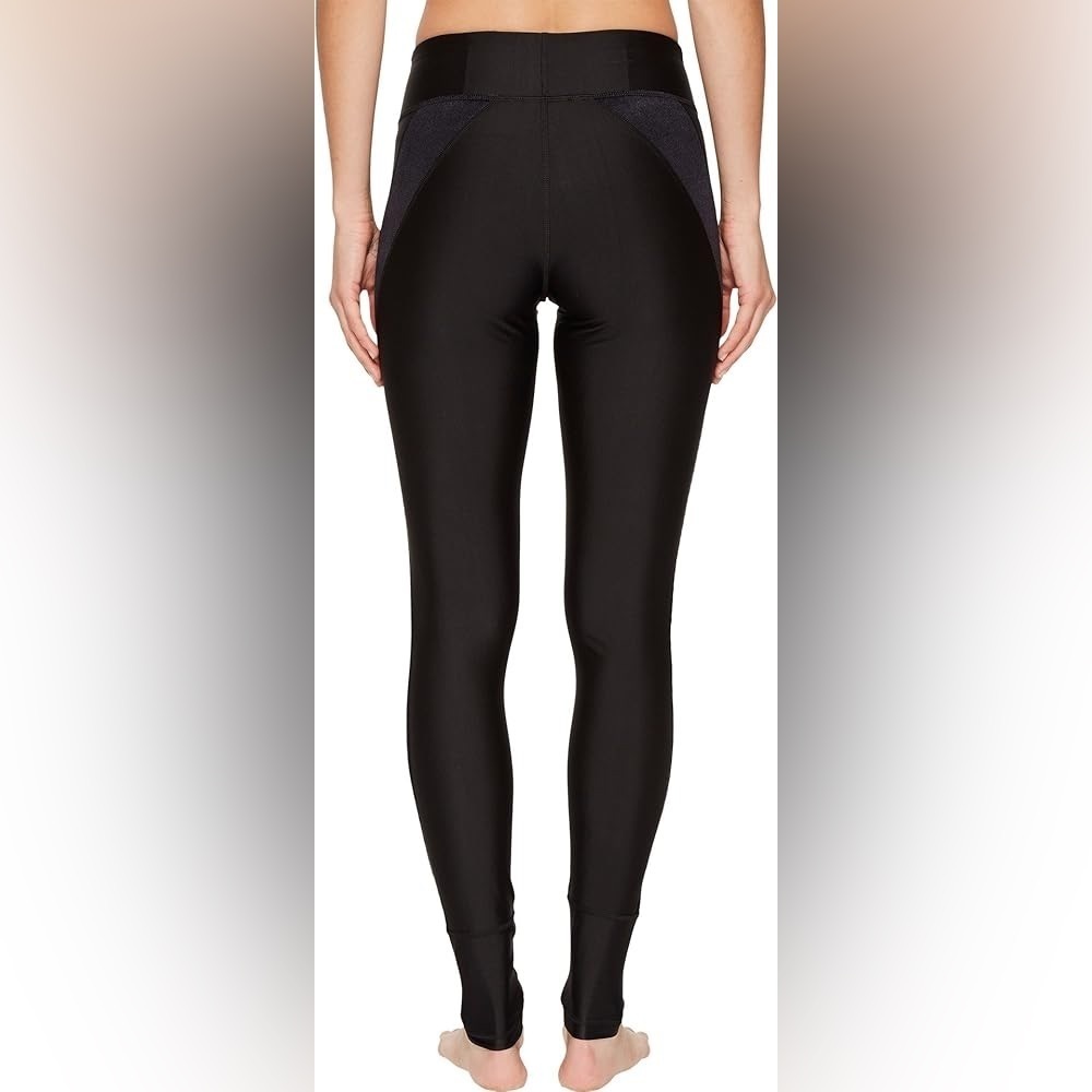 Puma Explosive Tights Black Velvet Accent Workout Leggings Size M dryCELL - Picture 10 of 10